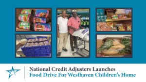 National Credit Adjusters Launches Food Drive For West Haven Children’s Home